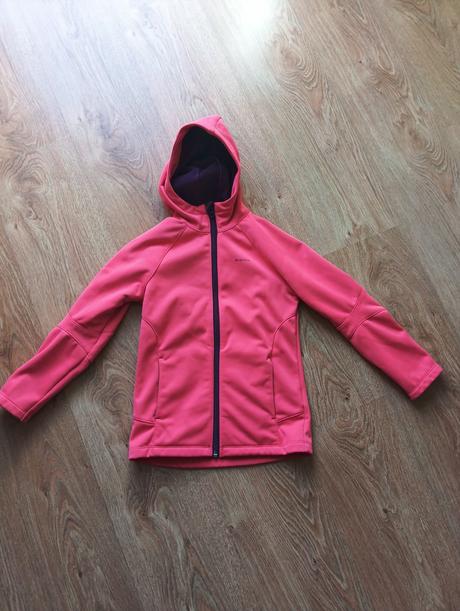 Dievčenská flísová vetrovka, quechua,116