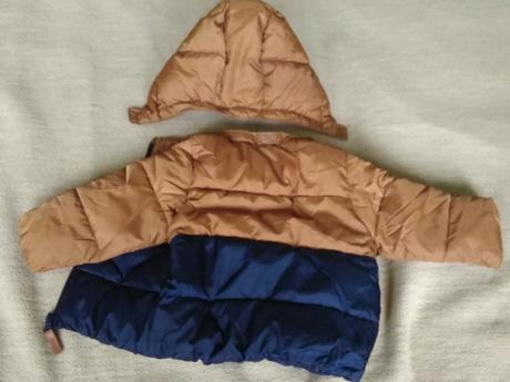 Prechodná vetrovka s odnímateľnou kapucnňou, h&m,80