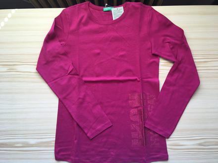 Tričko s dlhým rukávom benetton 134/140, benetton,134 / 140