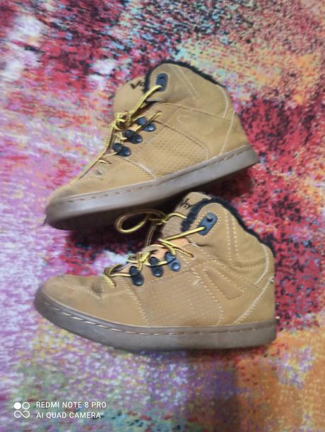 Topánky vyšie botasky zateplené, victory,32