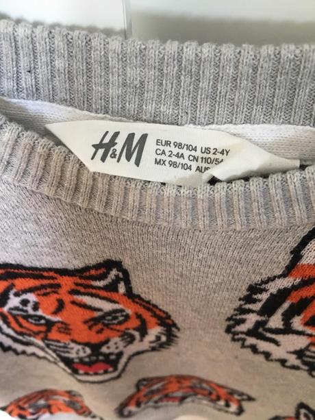 Svetrík, h&m,104
