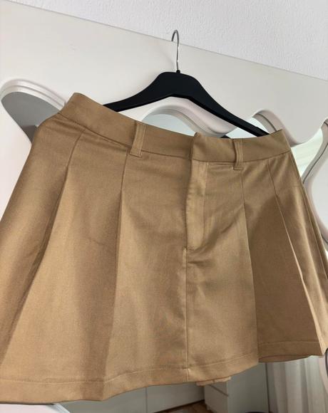 Skladaná mini sukňa h&m s, h&m,36 / s