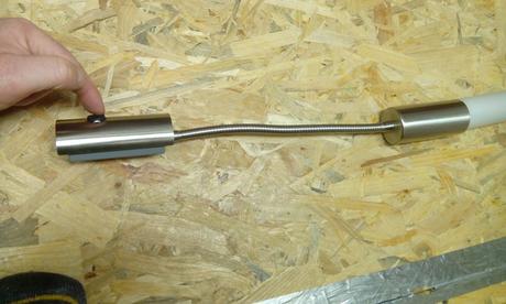 Mala flexi lampa - ohybna s vypinačom, 