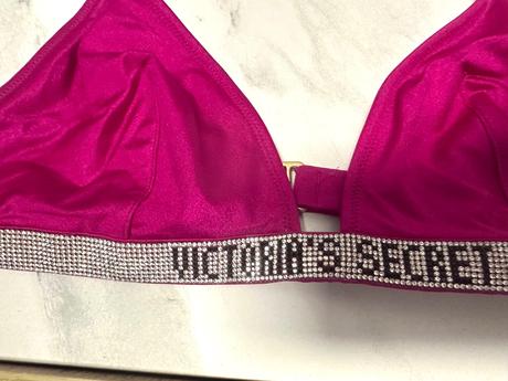 Vrchný diel victoria secret trojuholníkový s zir, victoria's secret,l