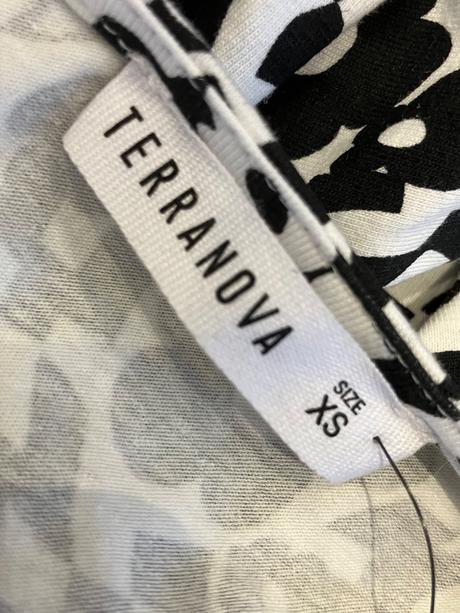 Dámsky kvetovaný crop top terranova (xs), terranova,xs