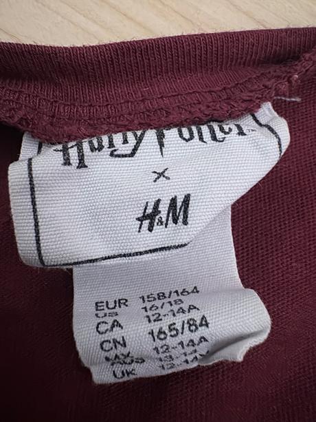 Tričko harry potter 12-14 rokov, h&m,158