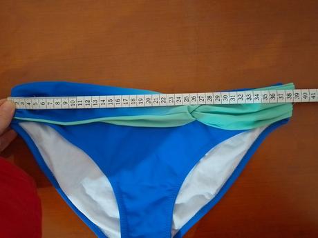 Krásne modro-zelené plavky, h&m,38