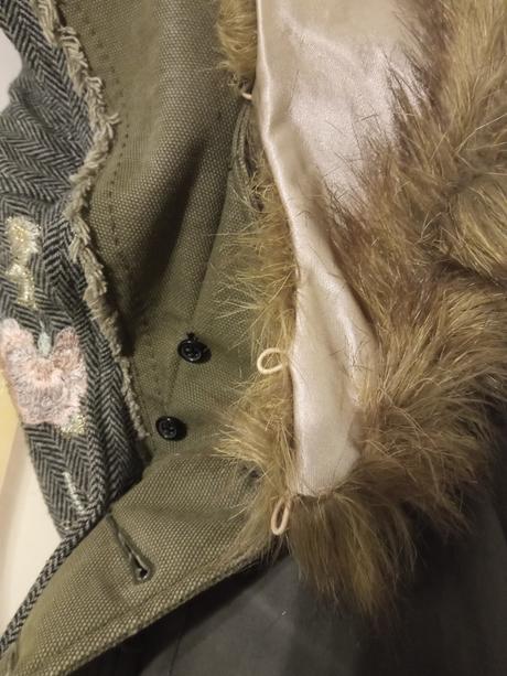 River island bunda sako s kožušinkou, river island,38