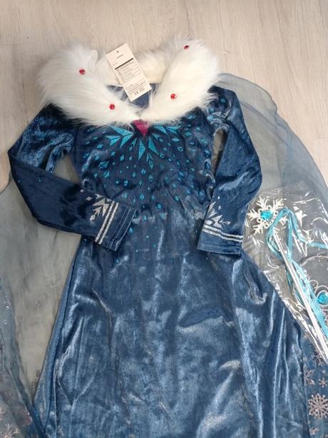 Elsa kostým veľ. 116 na 5 rokov nový,