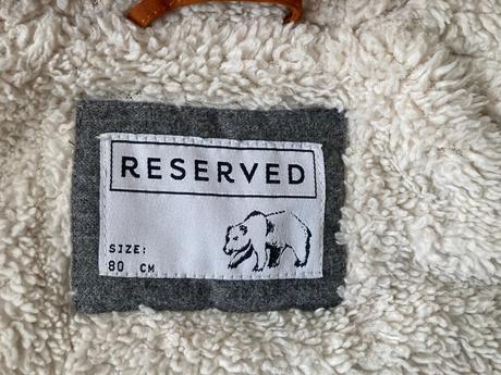 Zimná bunda reserved veľ. 80, reserved,80