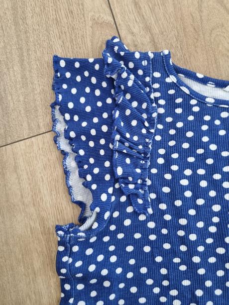 Tričko rebrované, h&m,122