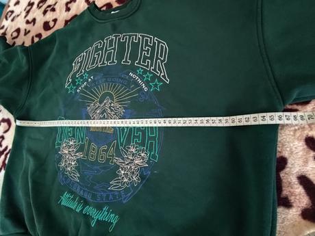 Bershka zelena mikina, stav ako na fotke, vel.s, bershka,s