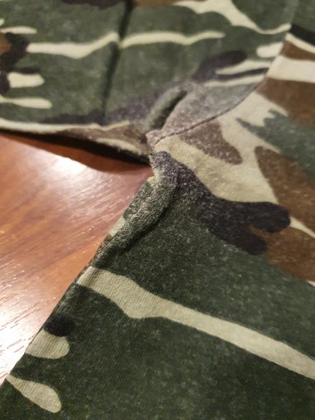 Maskáčové tričko bavlnené - veľ. s, s