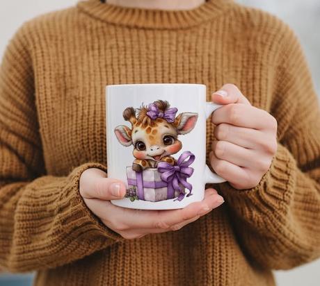 Hrnček so žirafkou, 