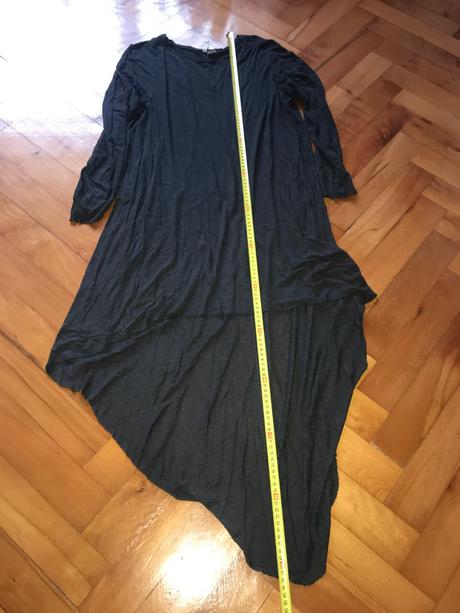 Šaty/tričko - asymetrické , veľ. l, h&m,l