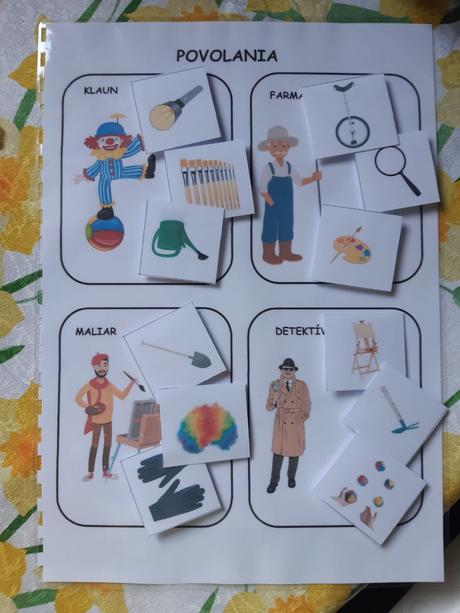 Activity book povolania, 