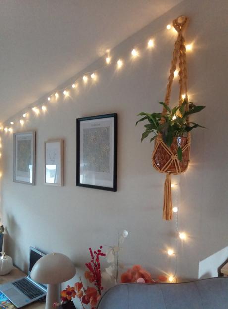 Staroružový závesný kvetináč, 