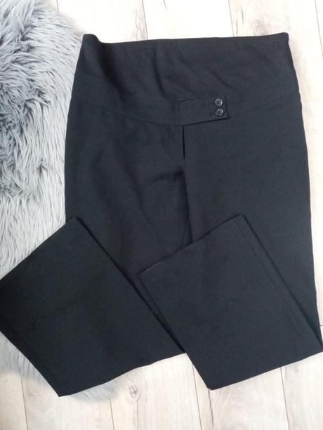 Tehotenské nohavice čierne elegantné (42), e-vie,xl