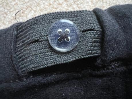 Mierne zateplené legíny s regulovateľnou gumičkou, h&m,128