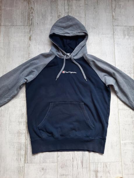 Pánska sivomodrá mikina champion veľ. l, champion,l