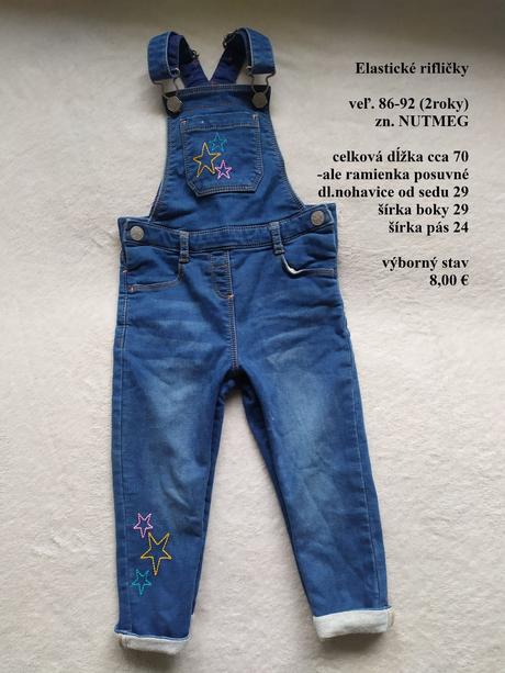 Elastické rifle s trakmi, nutmeg,92