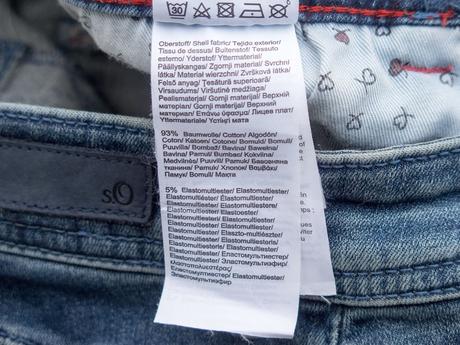 S. oliver riflové elastické trištrťáky, s.oliver,l