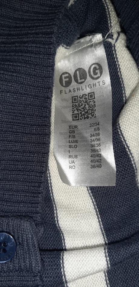 Pruhovaný sveter, s