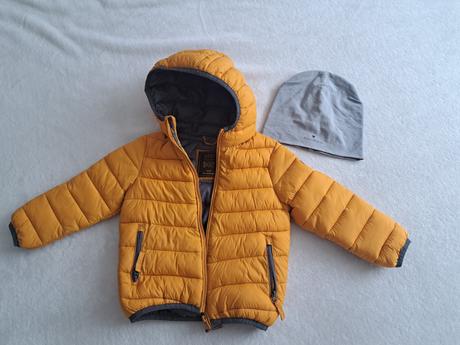 Bunda+elodie čiapka 6-12 velkost, reserved,92