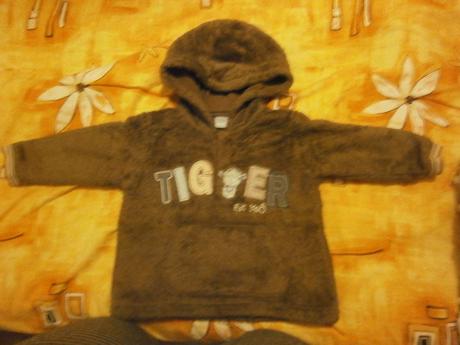 Chlpatá mikinka - tiger, disney,86