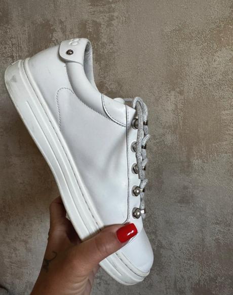 Kožené tenisky jimmy choo veľkosť 39, jimmy choo,39