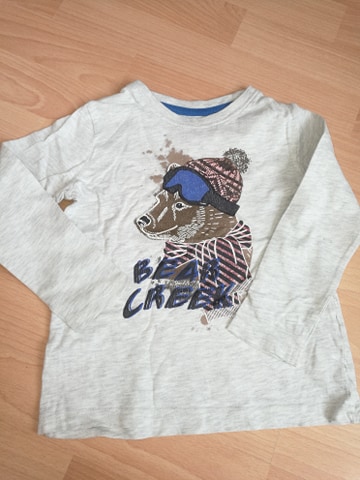 Tričká s dlhým rukávom - 4 ks, pepperts,98