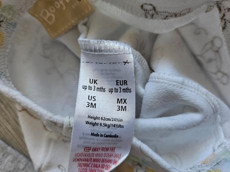 2x legínky sivé a biele, f&f,62