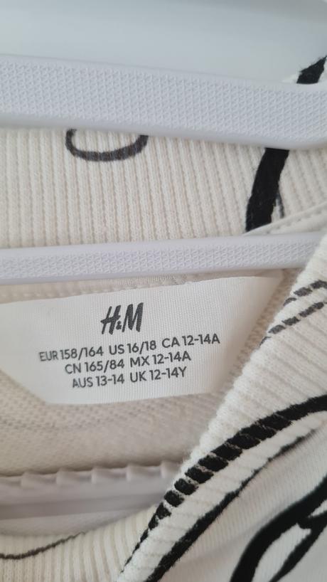 Crop mikina h&m smiley world, h&m,164