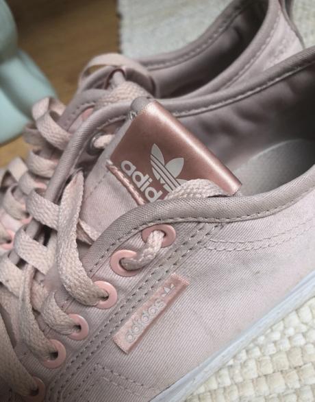 Bledoružové tenisky adidas/ ružové topánky, adidas,37