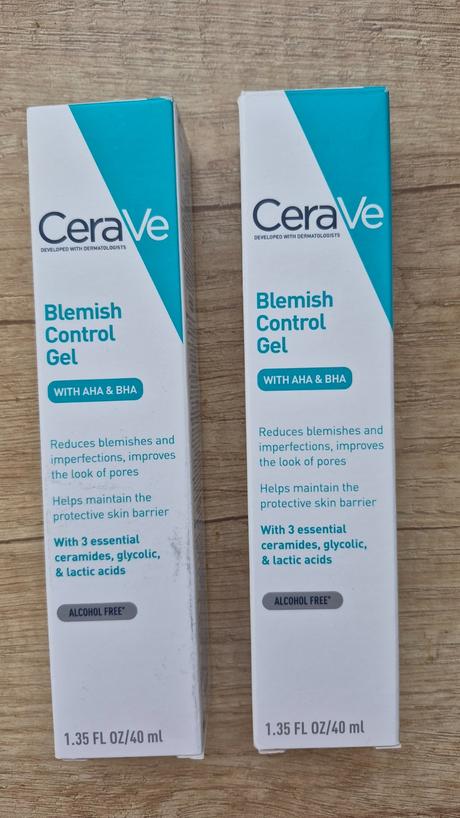 Cerave blemish control gel, 