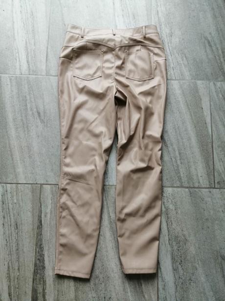 Zateplené kožené nohavice mohito, v42, elast., mohito,42