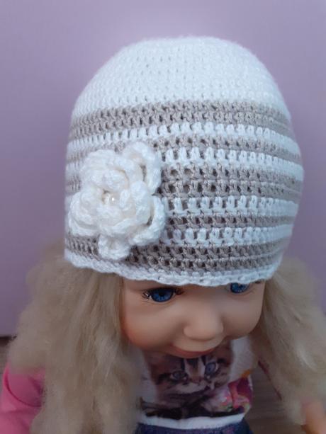 Čiapka s kvietkom, 68 - 98