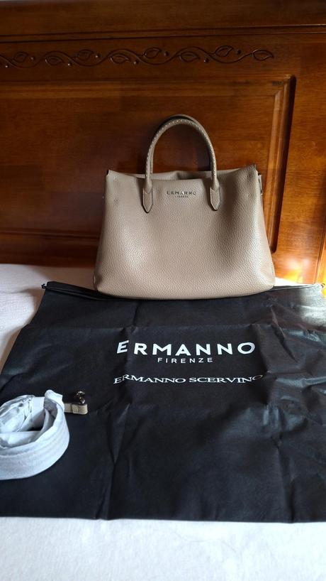 Béžová kabelka ermanno firenze,