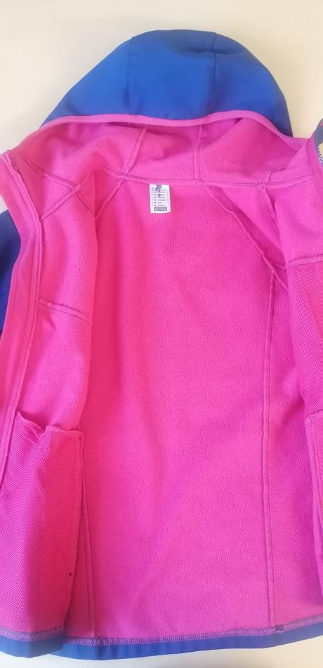 Bunda softshellová, decathlon,134