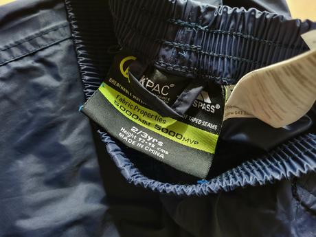 Nepremokavé nohavice trespass 5000mm na 2-3 rokov, 92