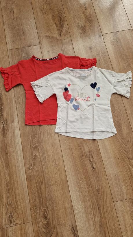 Tričká 2ks, f&f,110