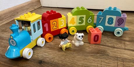 Lego duplo vláčik s číslami, 
