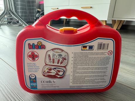 Detský lekársky kufrík a plášť, 