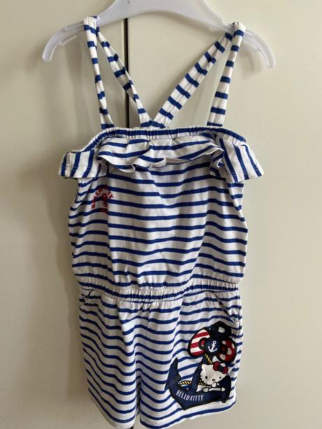 Sortkovy overal s hello kitty 2-4 roky, h&m,98
