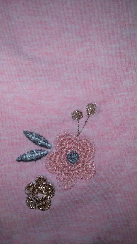 Tenké legínky s výšivkou, f&f,92