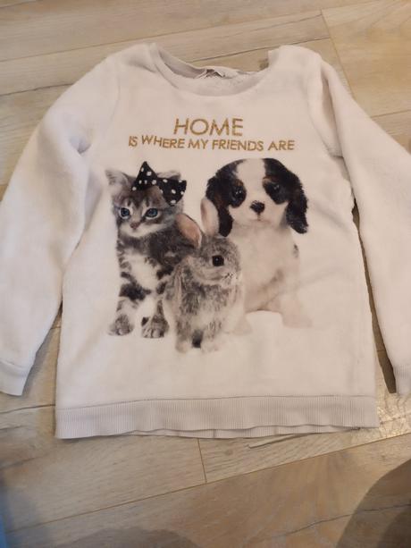 Mikina pre dievčatá, h&m,122
