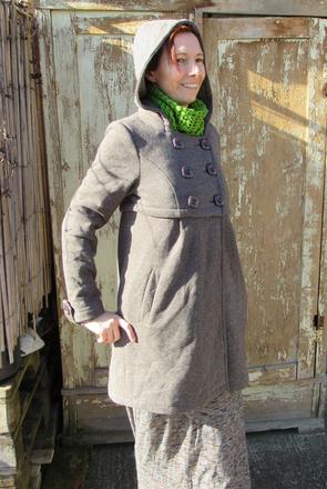 Dlhšia mikinka s kapucňou, s