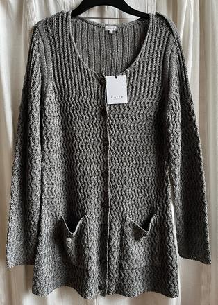 Kaffe dlhší kardigan vel.m, m