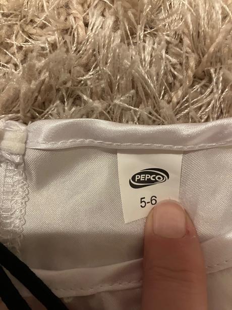 Kostym anjelské šaty, 