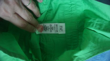 Zelené letné nohavice na traky, f&f,80